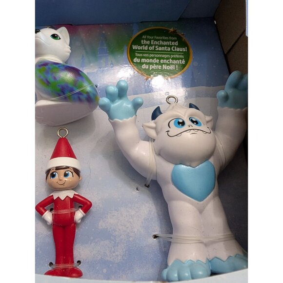 The Elf on the Shelf Santaverse Ornament Collection Set of 5 plastic pvc org box - Picture 4 of 8